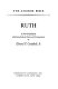 Image of The Anchor Bible: Ruth