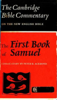 Image of The Cambridge Bible Commentary on the New English Bible - The First Book  of Samuel