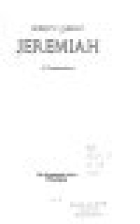 Image of The Old Testament Library Jeremiah