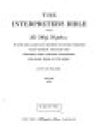 Image of The Interpreter's Bible: Matthew-Mark Volume 7