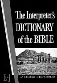 Image of The Interpreter's Dictionary of The Bible E-J