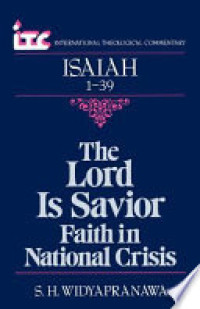 Image of International Theological Commentary Isaiah 1-39