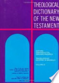 Image of Theological Dictionary of The New Testament Volume VI
