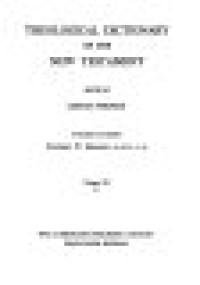 Image of Theological Dictionary of The New Testament Volume VIII