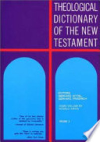 Image of Theological Dictionary of The New Testament Volume X
