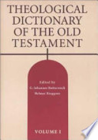 Image of Theological Dictionary of The Old Testament Volume 1