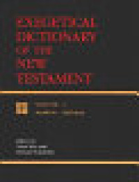 Image of Exegetical Dictionary of The New Testament vol.1