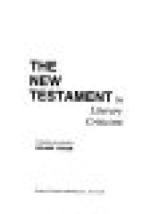 Image of The New Testament in Literary Criticism