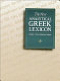 Image of The New Analytical Greek Lexicon
