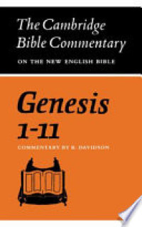 Image of The Cambridge Bible Commentary on the New English Bible - Genesis 1 - 11