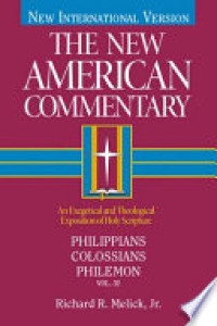 Image of New International Version - The New American Commentary (NAC) Philippians, Colossians, Philemon Vol. 32
