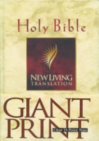 Image of Holy Bible New Living Translation - Giant Print Edition