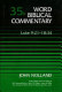 Image of Word Biblical Commentary Vol. 35B Luke 9:21-18:34