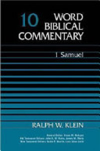 Image of Word Biblical Commentary 1 Samuel - Vol.10