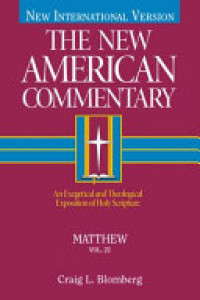 Image of New International Version - The New American Commentary (NAC) Matthew Vol. 22