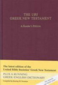 Image of The UBS Greek New Testament - A Reader's Edition