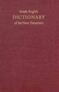 Image of Greek-English Dictionary of the New Testament