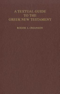 Image of A Textual Guide To The Greek New Testament