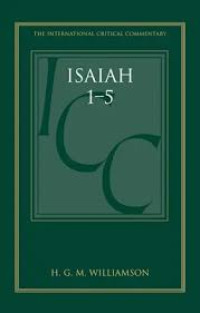 Image of (ICC) Isaiah 1-27 a Critical and Exegetical Commentary