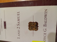 Image of Tyndale Old Testament Commentaries 1 And 2 Samuel(2009)