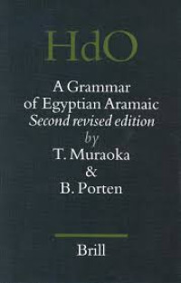 Image of A Grammar of Egyptian Aramaic Second revised edition