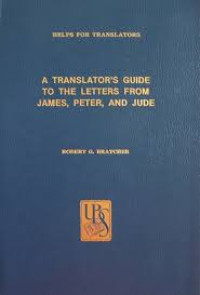 Image of A Translator's Guide To The Letter's From James, Peter, And Jude