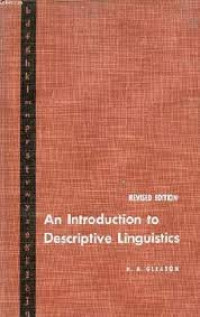 Image of An Introduction to Descriptive Linguistics