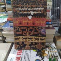 Image of Anthology of Asean Literatures Oral Literature of Indonesia