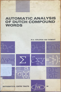 Image of Automatic Analysis of Dutch Compound Words
