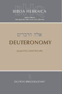Image of Biblia Hebraica Deuteronomy