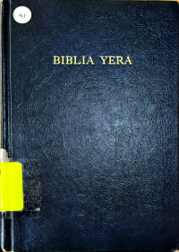 Image of Biblia Yera