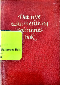 Image of Det Nye testamente Og salmes Bok