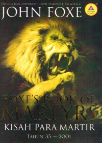 Image of Foxe's Book of Martyrs: Kisah Para Martir Tahun 35 - 2001