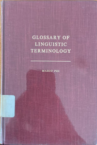 Image of Glossary of Linguistic Terminology