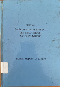 Image of In Search of the Present: The Bible through Cultural Studies