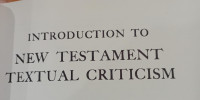 Image of Introduction To New Testamet Textual Critism