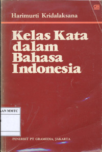 Image of Kelas Kata dalam Bahasa Indonesia