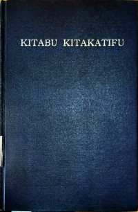 Image of Kitabu Kitakatifu