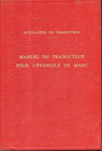 Image of Manuel du Traducteur Pour L'évangile de Marc