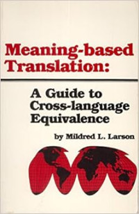 Image of Meaning-based Translation: A Guide to Cross-language Equivalence