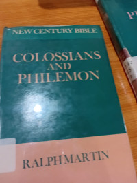 Image of New Century Bible Colossians And Philemon