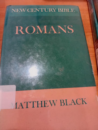 Image of New Century Bible Romans