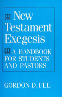 Image of New Testament Exegesis: A Handbook For Students and Pastors