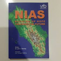 Image of Nias: Building up Hope Tracking the Future