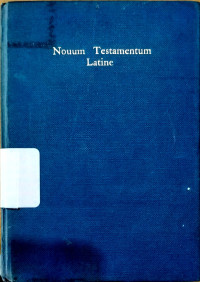 Image of Nouum Testamentum Latine