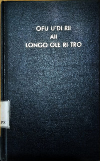 Image of Ofu U;di Rii ongo Ole Ri Tro