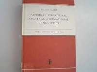 Image of Papers in Structural and Transformational Linguistics