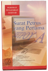Image of Pedoman Penafsiran Alkitab Surat Petrus yang Pertama