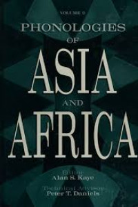 Image of Phonologies of Asia and Africa: (Including the Caucasus) Volume 2
