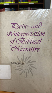 Image of Poetics and Interpretation of Biblical Narrative